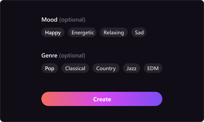 Customize Music Settings